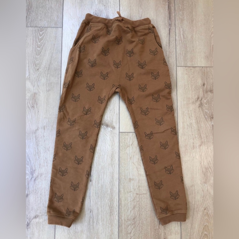 Rylee & Cru Fox Pattern Joggers 10/12